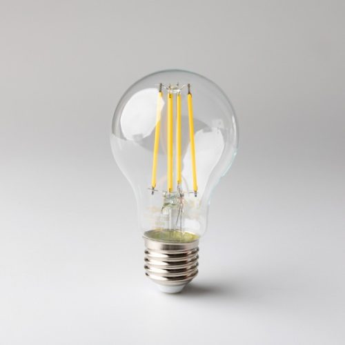 LED izzó A60 E27 8W 960lm 2700K Meleg színhőmérsékletű FILAMENT Ecolight