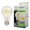 LED izzó A60 E27 10W 1200lm 2700K Meleg színhőmérsékletű FILAMENT Ecolight