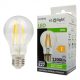 LED izzó A60 E27 10W 1200lm 2700K Meleg színhőmérsékletű FILAMENT Ecolight
