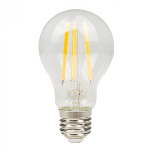 LED izzó A60 E27 10W 1200lm 2700K Meleg színhőmérsékletű FILAMENT Ecolight