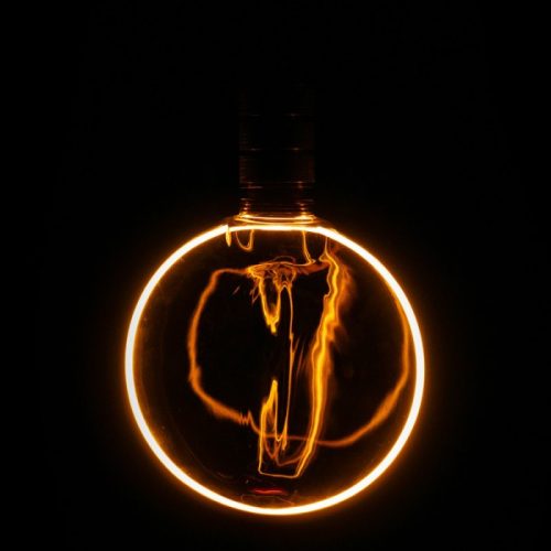 LED gömbizzó G188 E27 4W 100lm 1800K Meleg izzószálas dekoratív ZERO Ecolight