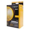 LED gömbizzó G130 E27 4W 200lm 1800K Meleg izzószálas dekoratív ZERO Ecolight