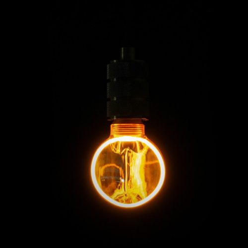 LED gömbizzó G80 E27 4W 200lm 1800K Meleg izzószálas dekoratív ZERO Ecolight