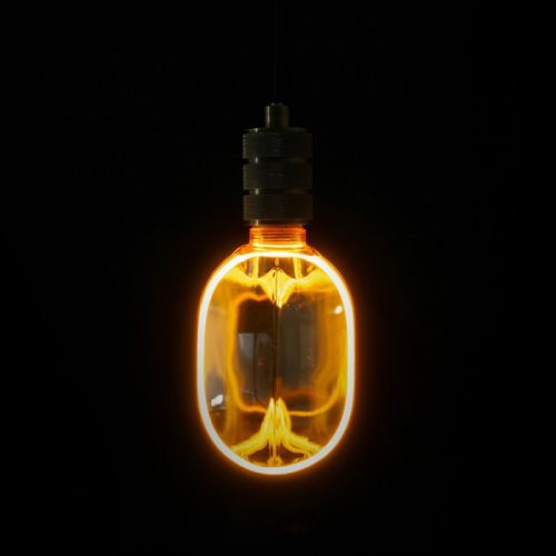 LED izzó O100 E27 4W 200lm 1800K Meleg izzószálas Dekoratív ZERO Ecolight