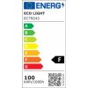 LED-es reflektor 100W 4000K IP65 Hordozható 1,5 m-es kábellel ECOLIGHT