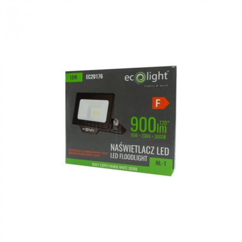 LED reflektor 10W 900lm 3000K Meleg IP65 NL-1 Ecolight