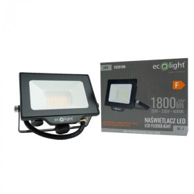 LED reflektor 20W 1800lm 4000K semleges IP65 NL-1 Ecolight