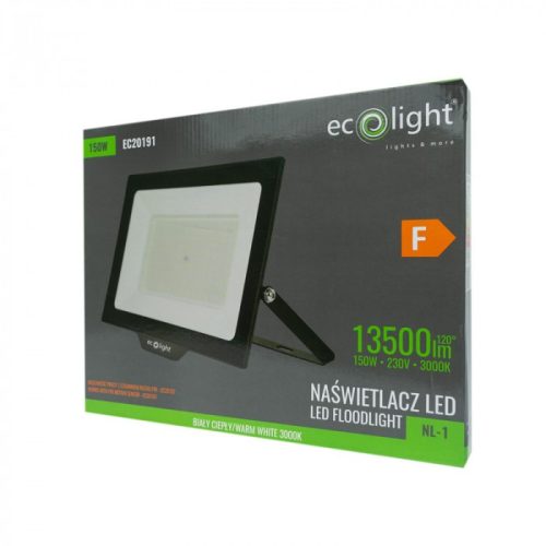 LED reflektor 150W 13500lm 3000K Meleg IP65 NL-1 Ecolight