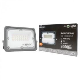   LED reflektor 20W 2000lm 4000K semleges IP65 Premium Line Ecolight
