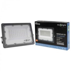   LED reflektor 50W 5000lm 6500K hidegfény IP65 Premium Line Ecolight