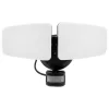 LED reflektor halogén lámpa 24W 950lm 3000/4000/6500K CCT fekete IP54 mozgásérzékelővel NL-CCT Ecolight
