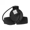 LED reflektor halogén lámpa 24W 950lm 3000/4000/6500K CCT fekete IP54 mozgásérzékelővel NL-CCT Ecolight