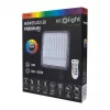 LED reflektor lámpa reflektor 50W RGB + 6500K hideg PREMIUM Ecolight távirányítóval