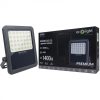 LED reflektor, napelemes, 200W, 1400lm, 4000K, semleges, IP65, alkonykapcsolóval + Ecolight távirányítóval
