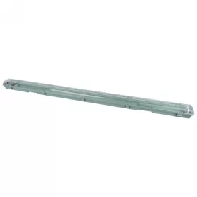   Por- és vízálló hermetikus LED lámpatest 2x T8 120cm fehér IP65 Full Plate Ecolight