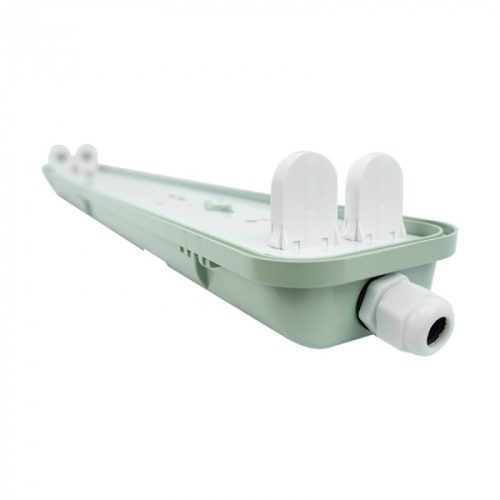 Hermetikus, IP65 porálló LED T8 2x G13 150 cm-es lámpatest TELJES LEMEZES Ecolight fóliával