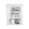 Fém rögzítőkapocs hermetikus lámpatesthez 10db Ecolight