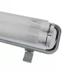 Por- és vízálló hermetikus LED lámpatest IP65 Full Plate + 2x LED fénycső T8 60cm 900lm 6500K hideg fehér Ecolight
