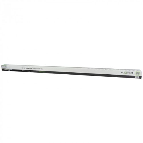 Hermetikus LED lámpatest 150cm lineáris átmenő lámpa 80W 8800lm 4000K semleges fehér IP65 Ecolight