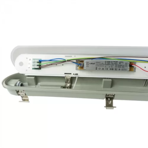 Felületre szerelhető vízmentes lineáris LED lámpatest 40W 4000K semleges fehér 5200lm IP65 115cm Ecolight