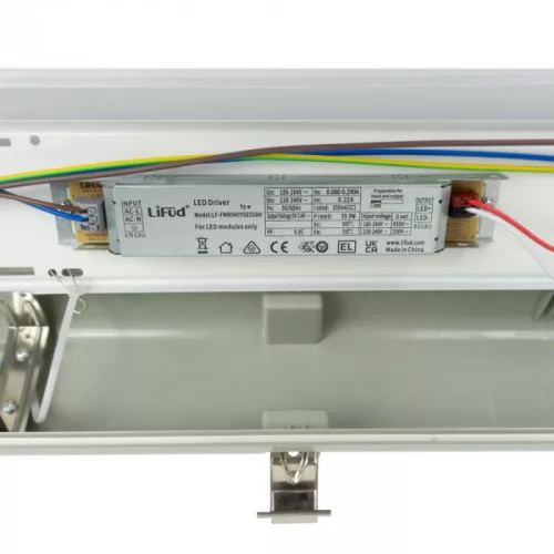 Felületre szerelhető vízmentes lineáris LED lámpatest 40W 4000K semleges fehér 5200lm IP65 115cm Ecolight