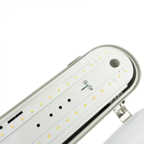 Felületre szerelhető vízmentes lineáris LED lámpatest 50W 4000K semleges fehér 6500lm IP65 115cm Ecolight