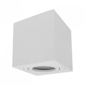   Felületre szerelhető halogén spot henger lámpatest GU10 négyzet alakú fehér OHN-2B N/T Ecolight