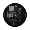 Felületre szerelhető halogén spot henger lámpatest GU10 kerek fekete OHN-3C N/T Ecolight