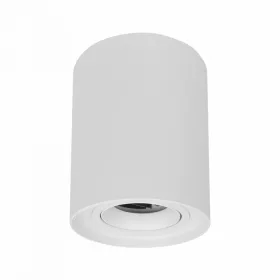   Felületre szerelhető halogén spot henger lámpatest GU10 kerek fehér OHN-3B N/T Ecolight
