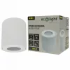 Felületre szerelhető halogén spot henger lámpatest GU10 kerek fehér IP44 OHN-7B N/T Ecolight