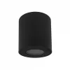 Felületre szerelhető halogén spot henger lámpatest GU10 kerek fekete IP44 OHN-7C N/T Ecolight
