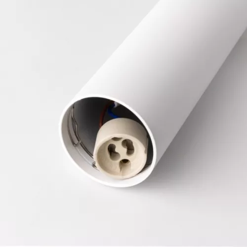 Felületre szerelhető halogén spot henger lámpatest GU10 kerek fehér OHN-ZB N/T Ecolight