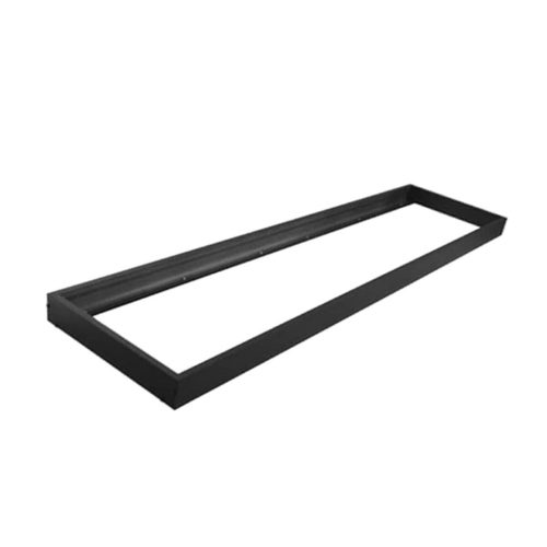 Felületre szerelhető keret LED Panelhez 120 x 30 cm Fekete ECOLIGHT