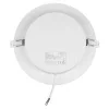 Süllyesztett mennyezeti LED panel lámpatest 18W 1980lm 4000K semleges fehér 120° kerek fehér Downlight Ecolight