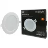 Süllyesztett mennyezeti LED panel lámpatest 18W 1980lm 4000K semleges fehér 120° kerek fehér Downlight Ecolight