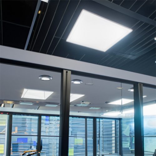 LED mennyezeti panel, süllyesztett 60x60 cm 50W 4000K 4500lm IP20 mennyezeti lámpa, WHITE SLIM