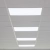 LED mennyezeti panel, süllyesztett 60x60 cm 50W 4000K 4500lm IP20 mennyezeti lámpa, WHITE SLIM