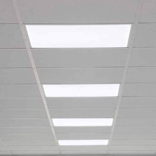 LED mennyezeti panel, süllyesztett 60x60 cm 50W 4000K 4500lm IP20 mennyezeti lámpa, WHITE SLIM