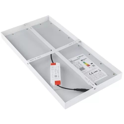 Felületre szerelhető LED mennyezeti panel 30x60 cm 24W 4000K 1900lm IP20 mennyezet FEHÉR