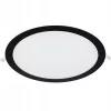 LED panel mennyezeti 24W 4000K 1920lm 29cm körbe süllyeszthető fekete ECOLIGHT
