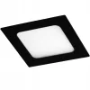 LED panel mennyezeti 6W 4000K 360lm 11cm négyzetes felületre szerelt fekete