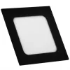LED panel mennyezeti 6W 4000K 360lm 11cm négyzetes felületre szerelt fekete