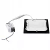 LED panel mennyezeti 6W 4000K 360lm 11cm négyzetes felületre szerelt fekete