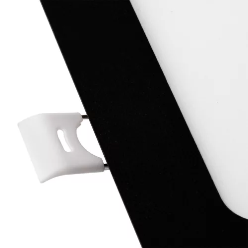 LED panel mennyezeti 6W 4000K 360lm 11cm négyzetes felületre szerelt fekete