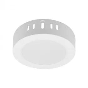   Felületre szerelhető mennyezeti LED panel lámpa 6W 660lm 4000K semleges fehér 120° kerek fehér Downlight Ecolight