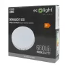 Felületre szerelhető mennyezeti LED panel lámpa 6W 660lm 4000K semleges fehér 120° kerek fehér Downlight Ecolight