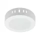 Felületre szerelhető mennyezeti LED panel lámpa 12W 1200lm 4000K semleges fehér 120° kerek fehér Downlight Ecolight