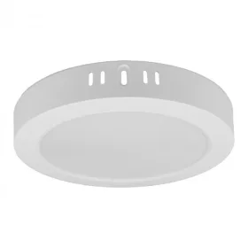   Felületre szerelhető mennyezeti LED panel lámpa 18W 1980lm 4000K semleges fehér 120° kerek fehér Downlight Ecolight