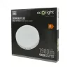 Felületre szerelhető mennyezeti LED panel lámpa 18W 1980lm 4000K semleges fehér 120° kerek fehér Downlight Ecolight