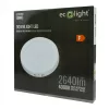 Felületre szerelhető mennyezeti LED panel lámpa 24W 2640lm 4000K semleges fehér 120° kerek fehér Downlight Ecolight